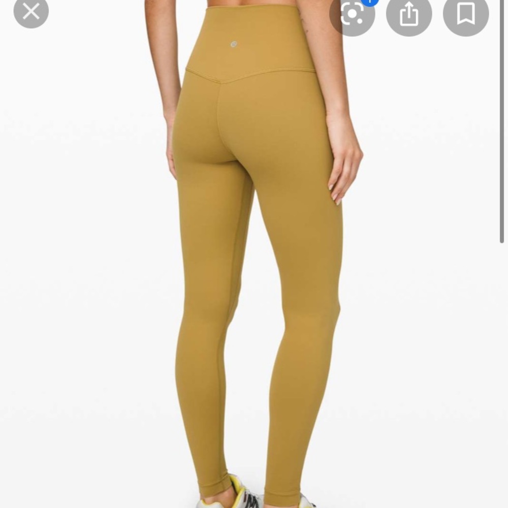 lululemon grape leaf align leggings 28”